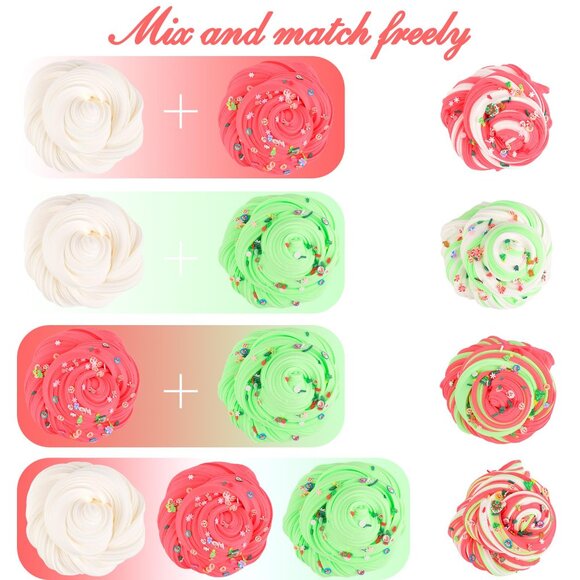 GEILEADER Stretchy, Non-Sticky, Mess-Free Slime for Stress Relief, 16oz NEW - Picture 3 of 5